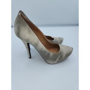 5/48 Women's Lilla Platform Leather Pumps Size‎ EU 37.5